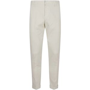 Dondup, Heren, Broeken, Wit, Maat: W30 Katoen,