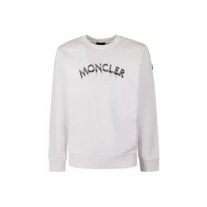 Moncler Sweatshirts , White , Dames , Maat: 2XL