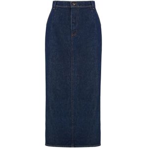Magda Butrym, Dames, Rokken, Blauw, Maat: 2XS Denim,