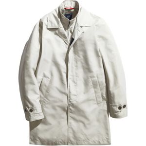 Fay, Heren, Mantels, Grijs, Maat: M Poliester,