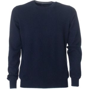 Gran Sasso, Heren, Truien, Blauw, Maat: L Kasjmier,