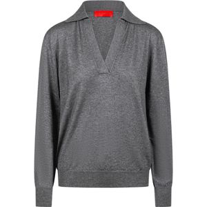 Wild Cashmere, Dames, Truien, Grijs, Maat: M Kasjmier,