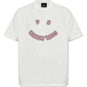PS By Paul Smith, Heren, Tops, Wit, Maat: L Katoen,