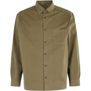A.p.c., Heren, Overhemden, Groen, Maat: M