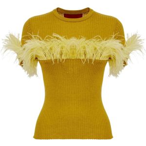 La DoubleJ, Dames, Truien, Groen, Maat: L Kasjmier,