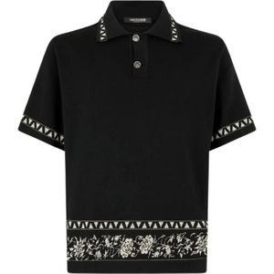 Roberto Cavalli, Heren, Truien, Zwart, Maat: M Wol,