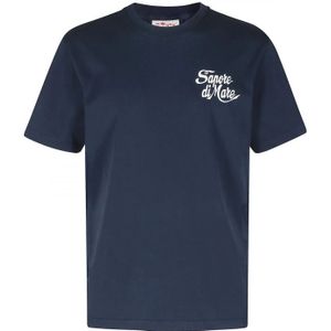 MC2 Saint Barth, Heren, Tops, Blauw, Maat: S