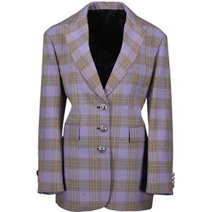 Rabanne, Dames, Jassen, Veelkleurig, Maat: XS Wol,