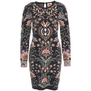 Farm Rio, Dames, Jurken, Veelkleurig, Maat: M