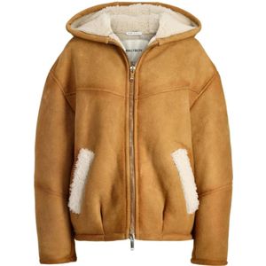 Halfboy, Dames, Sweatshirts & Hoodies, Bruin, Maat: S