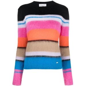 Sonia Rykiel, Dames, Truien, Veelkleurig, Maat: S Mohair,
