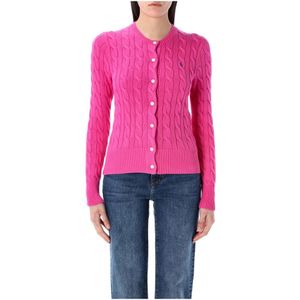 Ralph Lauren, Dames, Truien, Roze, Maat: L Katoen,