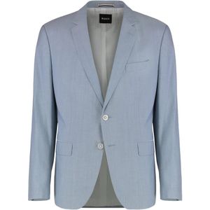 Hugo - Blazer - Blauw - 65% Wol 35% Viscose 100% Viscose