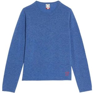 Ines de la Fressange Paris, Dames, Truien, Blauw, Maat: L Denim,