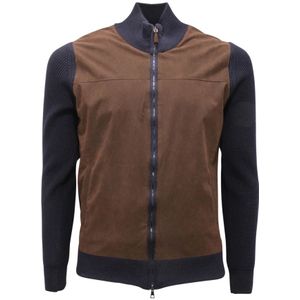 Ferrante, Heren, Jassen, Blauw, Maat: XL Wol,