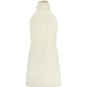 Courrèges, Dames, Jurken, Wit, Maat: XS Viscose,