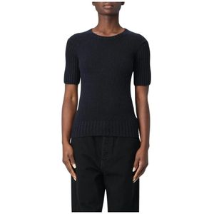 Khaite, Dames, Truien, Blauw, Maat: L Kasjmier,