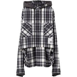 Mihara Yasuhiro, Dames, Blouses & Shirts, Zwart, Maat: 3XS