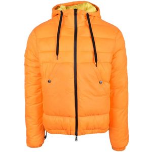 Kejo, Heren, Jassen, Oranje, Maat: S Polyamide,