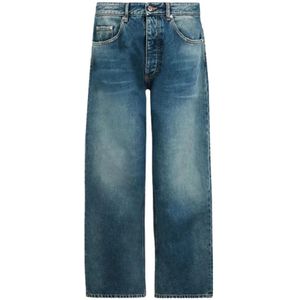Icon Denim, Heren, Jeans, Blauw, Maat: W36 Katoen,