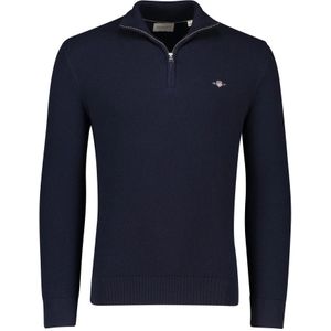 Gant, Heren, Truien, Blauw, Maat: 5XL Katoen,