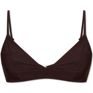 Tory Burch, Dames, Badkleding, Bruin, Maat: XS Polyamide,