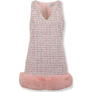 Self Portrait, Dames, Jurken, Roze, Maat: 2XS