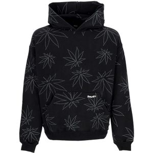Huf, Heren, Sweatshirts & Hoodies, Zwart, Maat: S Fleece,