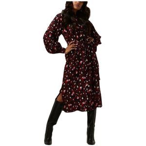 Pom Amsterdam, Dames, Jurken, Rood, Maat: XS