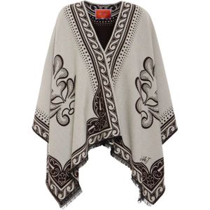 La DoubleJ, Dames, Jassen, Beige, Maat: ONE Size Zijde,