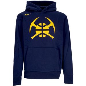 Nike, Heren, Sweatshirts & Hoodies, Blauw, Maat: S Fleece,