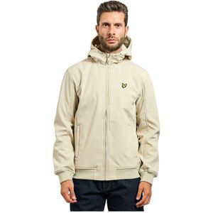 Lyle & Scott, Heren, Jassen, Grijs, Maat: 2XL Fleece,