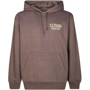 Filson, Heren, Sweatshirts & Hoodies, Bruin, Maat: S