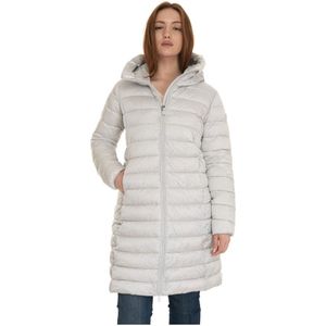 Save The Duck, Dames, Mantels, Grijs, Maat: 2XL Poliester,