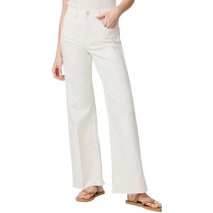 Paige, Dames, Broeken, Wit, Maat: W24 Denim,