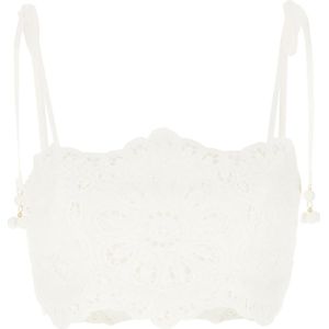 Zimmermann Stijlvolle TOP voor modeliefhebbers , Beige , Dames , Maat: XS