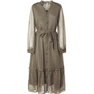 Pepe Jeans, Dames, Jurken, Groen, Maat: L Poliester,