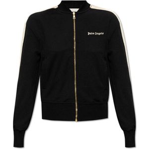 Palm Angels - Sweatshirt met Logo - Zwart - Polyester