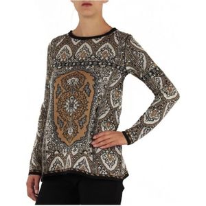 Twinset, Dames, Tops, Veelkleurig, Maat: S Katoen,