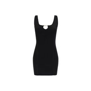 Jacquemus Zwarte jurken - LA Mini Robe Sierra , Black , Dames , Maat: XS