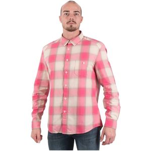 Drykorn, Heren, Overhemden, Rood, Maat: S