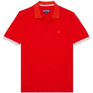 Vilebrequin, Heren, Tops, Rood, Maat: S Katoen,