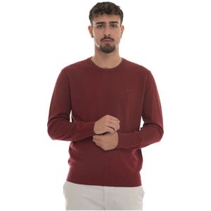 Gant, Heren, Truien, Rood, Maat: 3XL Katoen,