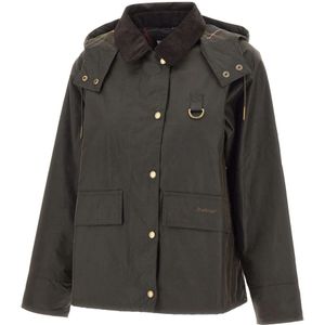 Barbour, Dames, Jassen, Bruin, Maat: XL Katoen,