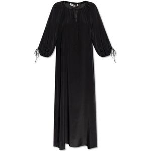 By Malene Birger, Dames, Jurken, Zwart, Maat: XS Zijde,