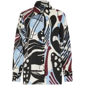 Marella, Dames, Blouses & Shirts, Veelkleurig, Maat: M