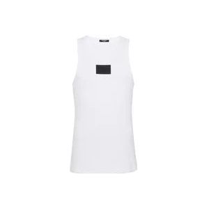 Balmain Mouwloze Top , White , Heren , Maat: S