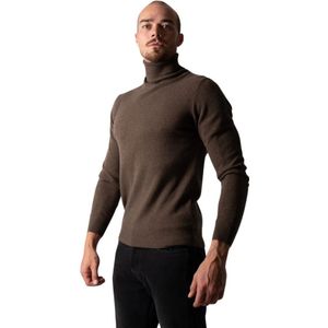 Daniele Fiesoli, Heren, Truien, Bruin, Maat: XL Kasjmier,