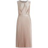 Betty & Co, Dames, Jurken, Beige, Maat: M Chiffon,
