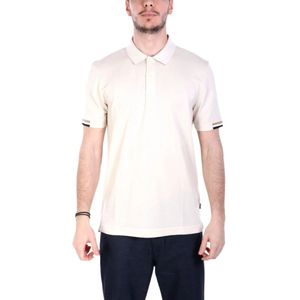 Hugo, Heren, Tops, Beige, Maat: 2XL Katoen,